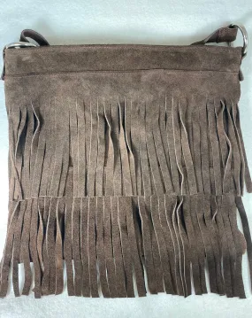 * Fringe Bag- Dark Brown