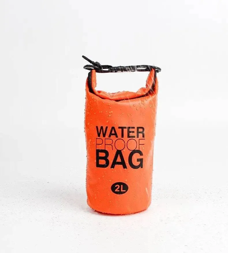 2 Liter Waterproof Dry Bag Storage Swimming Kayak River Hiking Float Sailing Canoe Diving Compression Backpack