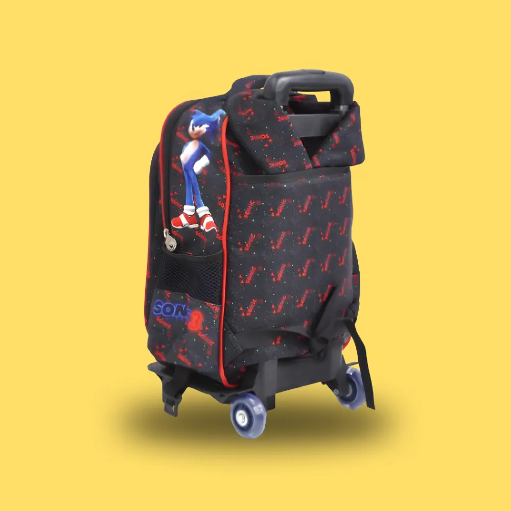 3 in 1 Cool And Elegant 3D Cartoon Design Backpack (TROLLEY NOT INCLUDED)