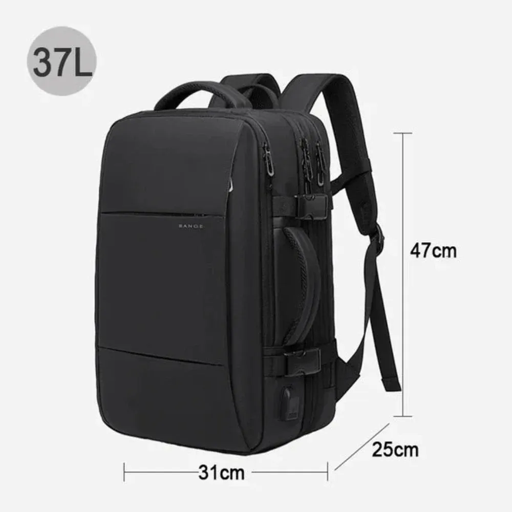 37L High Quality Waterproof Multilayer Backpack With Adjustable Size