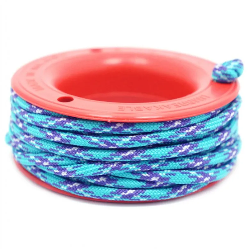 550 PARACORD MINI SPOOL - ACID PURPLE CAMO