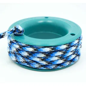 550 PARACORD MINI SPOOL - BLUE SNAKE