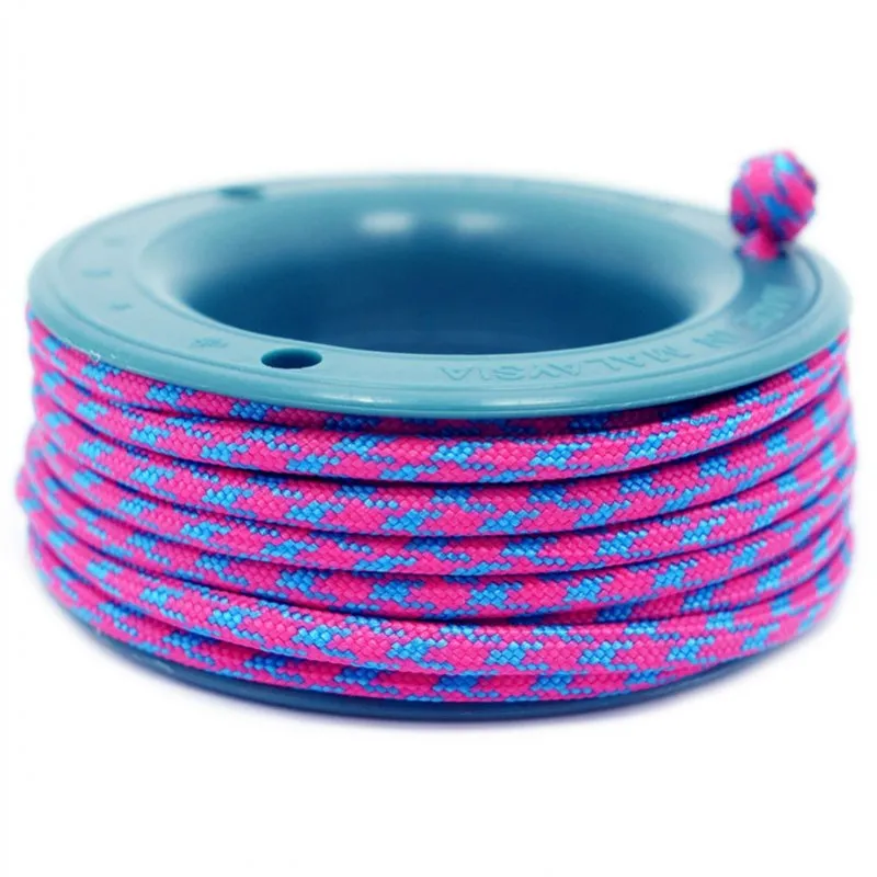 550 PARACORD MINI SPOOL - BUBBLE GUM