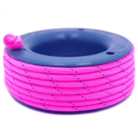 550 PARACORD MINI SPOOL - HOT PINK REFLECTIVE