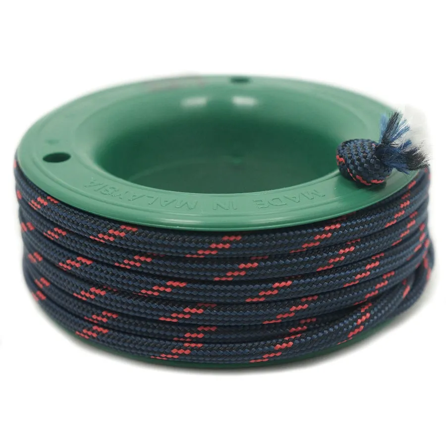 550 PARACORD MINI SPOOL - THIN ORANGE LINE