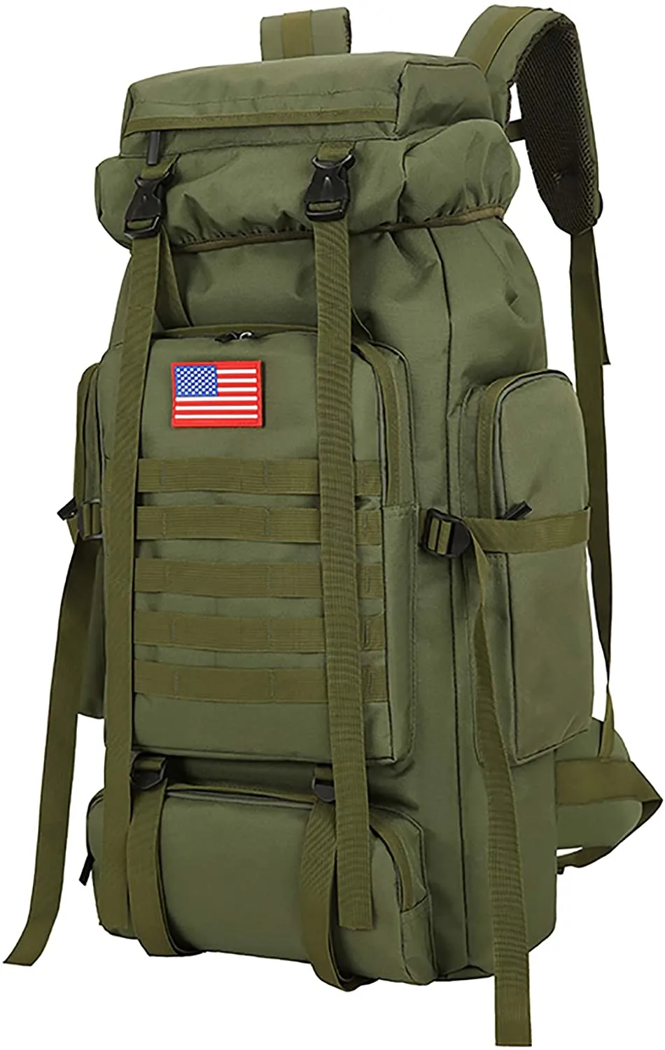 70L Camping Hiking Military Tactical Backpack Outdoor Sport Bags