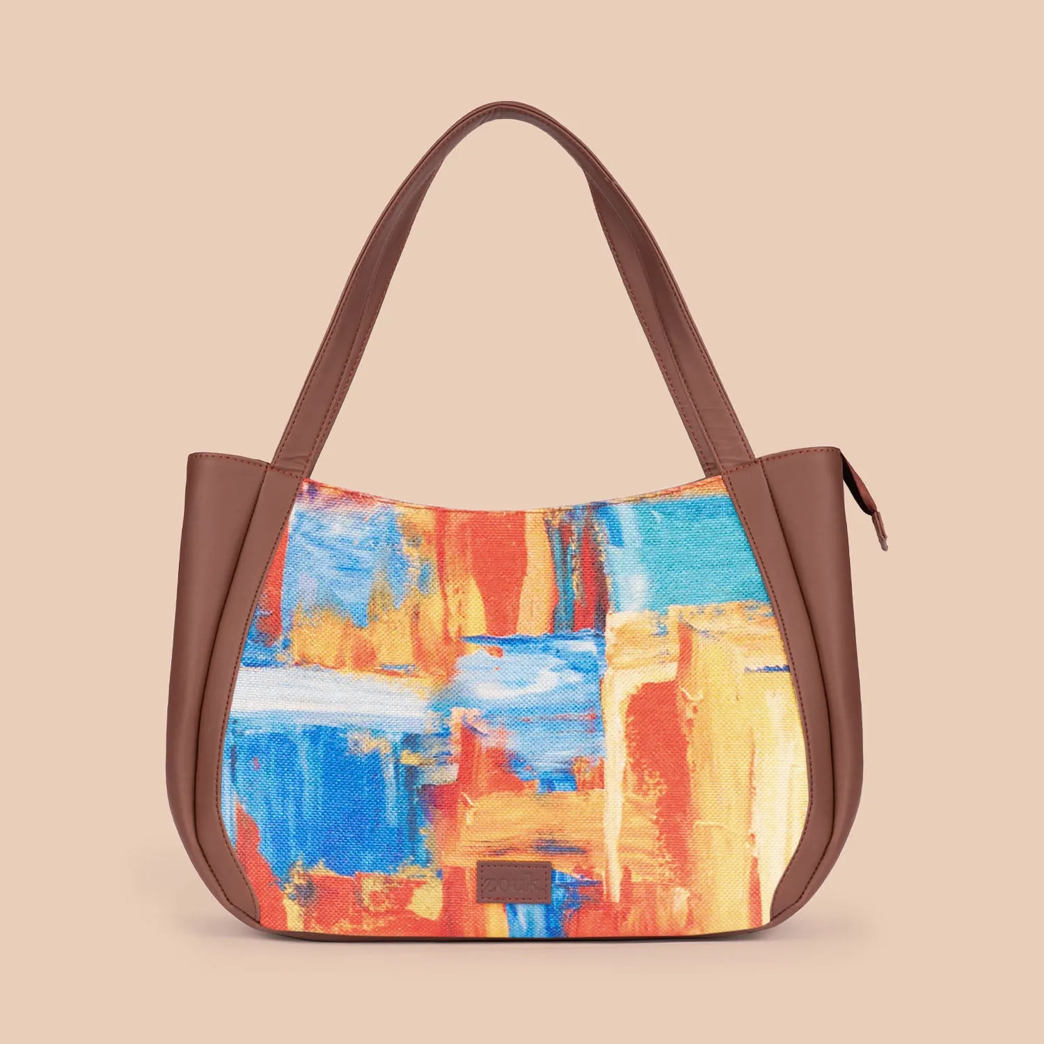 Abstract Amaze Luna Handbag