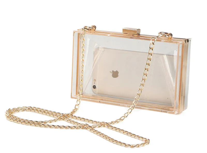 Acrylic Box Clutch