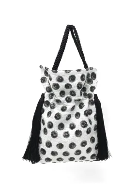 Amaya bag polka dots