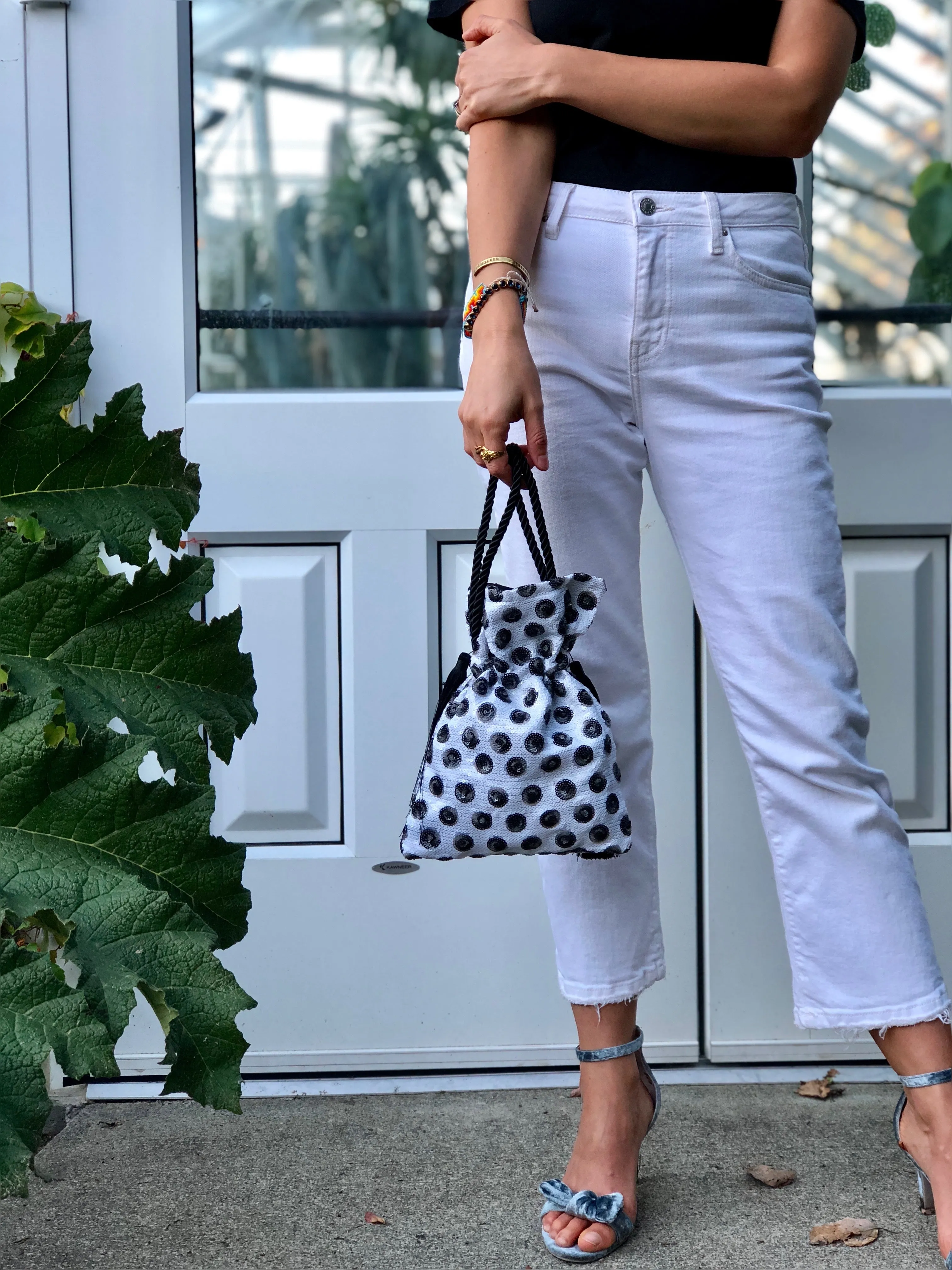 Amaya bag polka dots