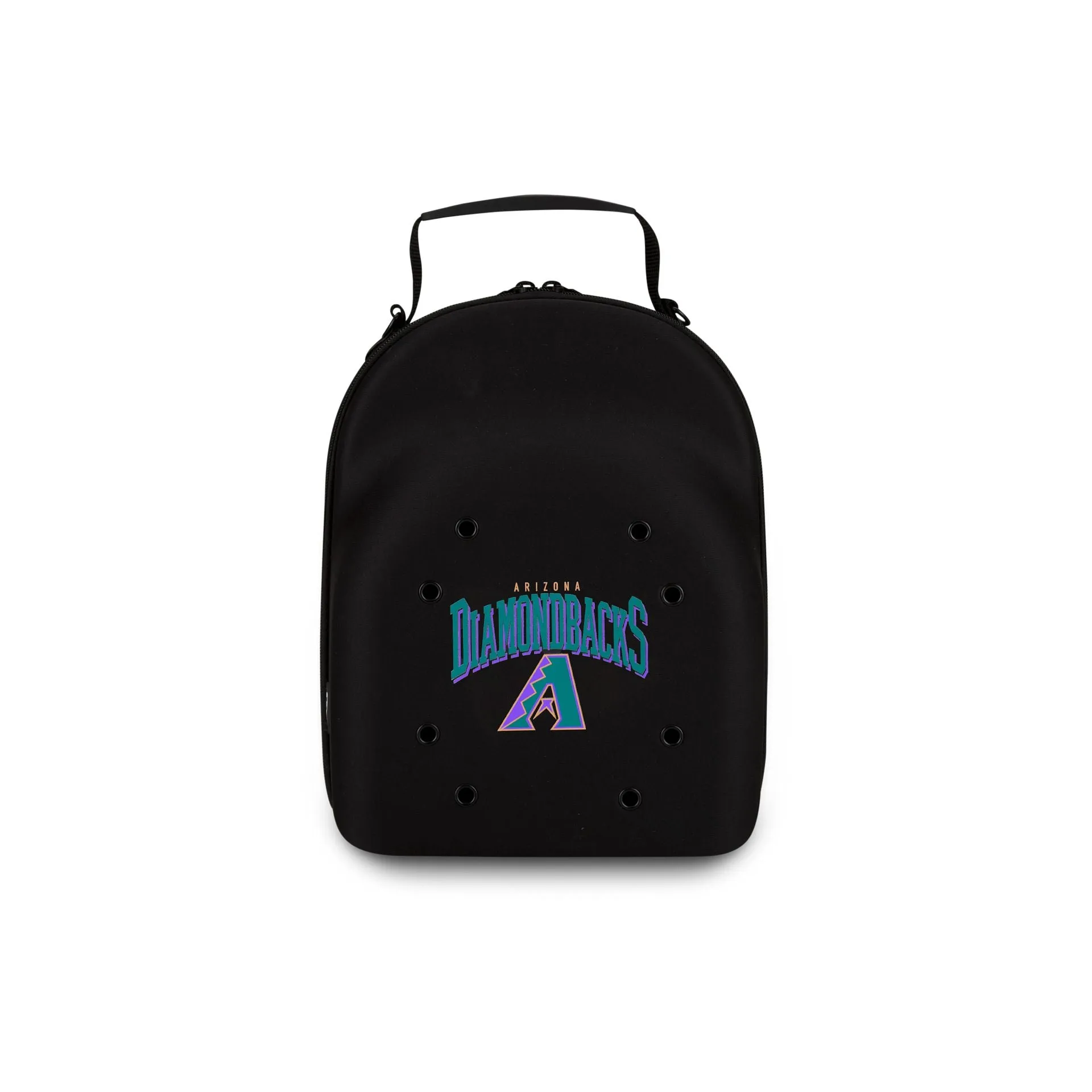 Arizona Diamondbacks Old School Script Black 6 Pack Cap Carrier