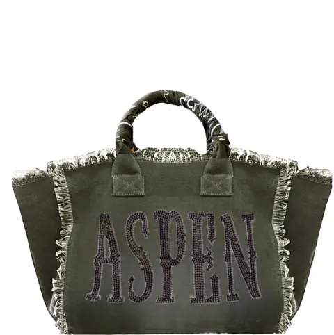 Aspen Fringe Canvas Bag