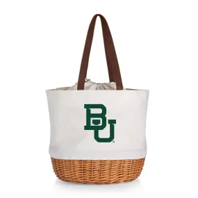 Baylor Bears - Coronado Canvas and Willow Basket Tote