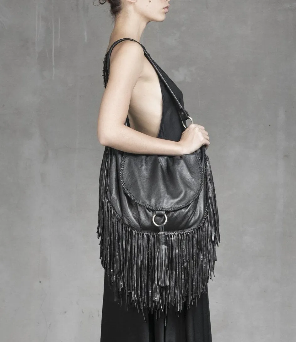 bohemian fringe bag