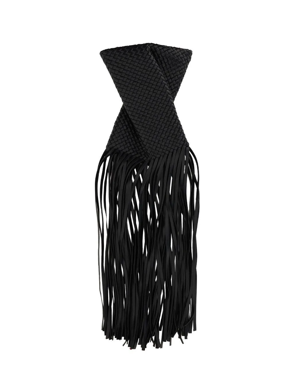 Bottega Veneta BV Fringe Crisscross Clutch Bag