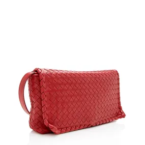 Bottega Veneta Intrecciato Woven Shoulder Bag (SHF-15999)