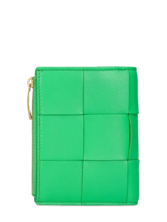 Bottega Veneta   Small Cassette bi-fold zip wallet 