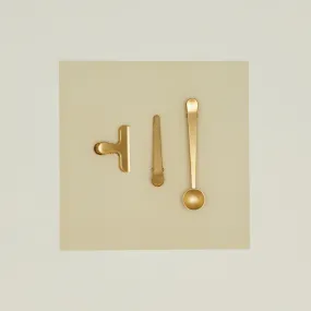 Brass Clips - Set of 3