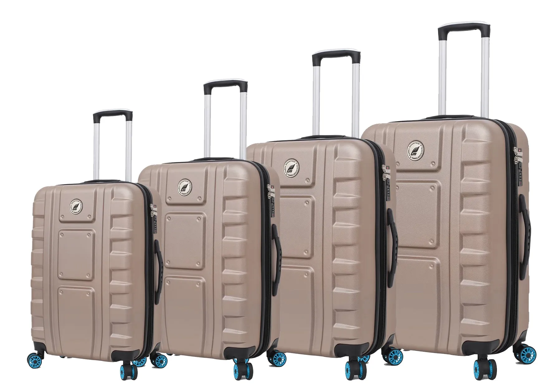 Camel Mountain® Cross-Over SET-4 Piece luggage set