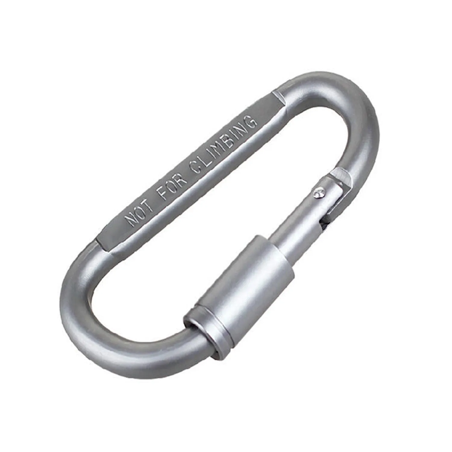 Camping Equipment Aluminum Carabiner Hunting Survival Kit Lock Mountain Travel Accessories ( 1 pc )