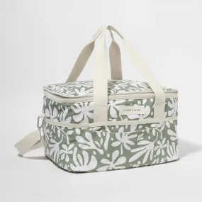 Canvas Cooler Bag | The Vacay Olive