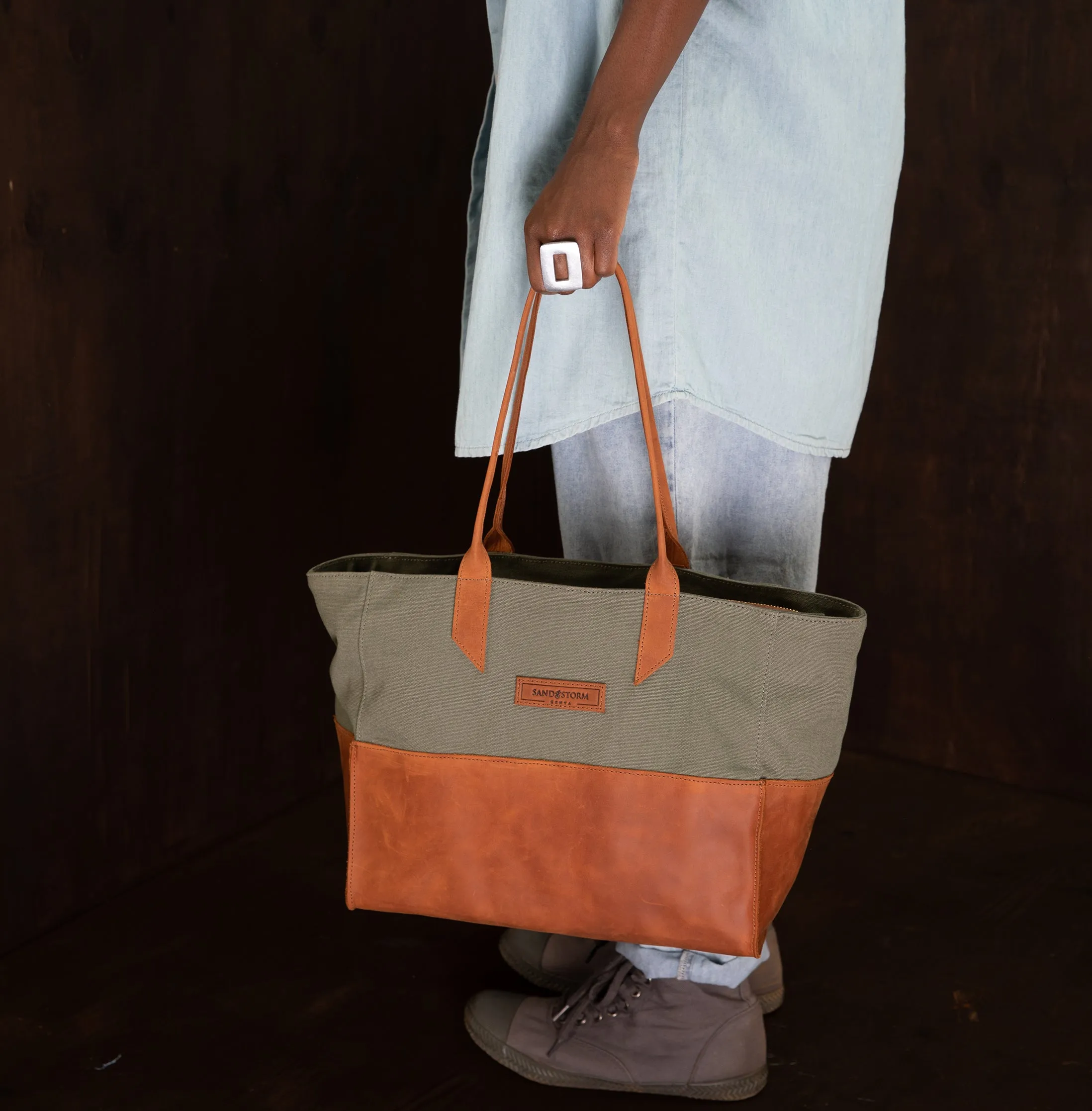 Canvas Faith Tote