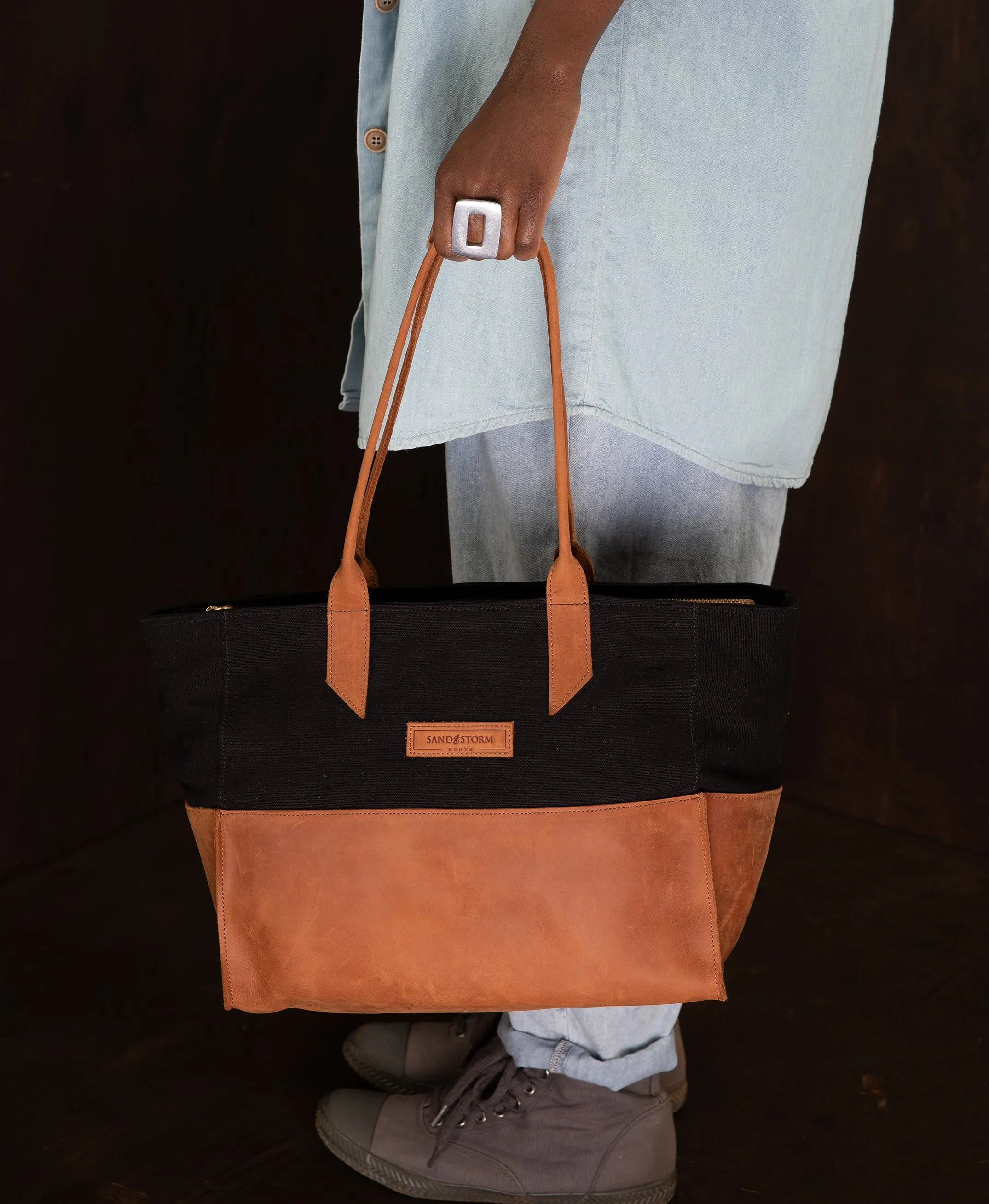 Canvas Faith Tote