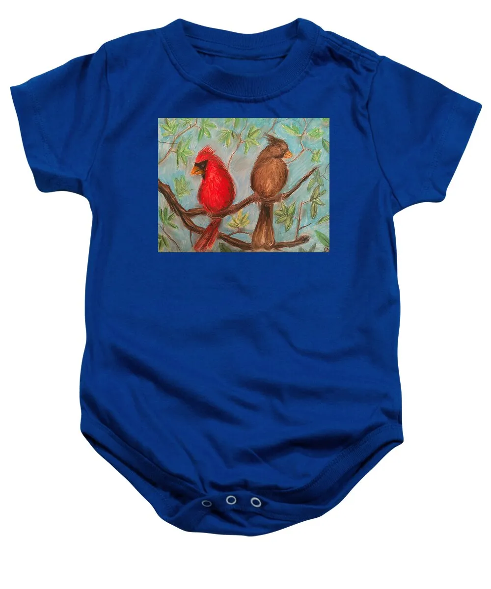 Cardinal Couple - Baby Onesie