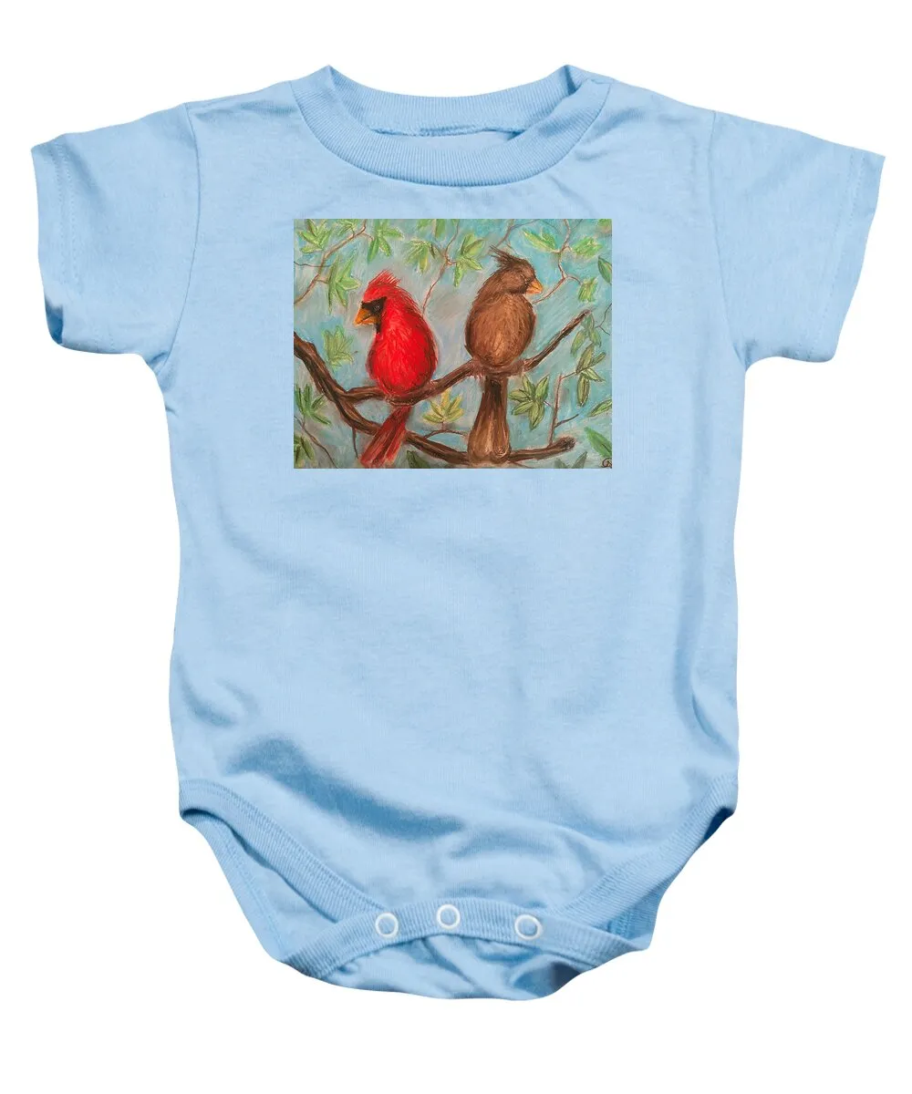 Cardinal Couple - Baby Onesie