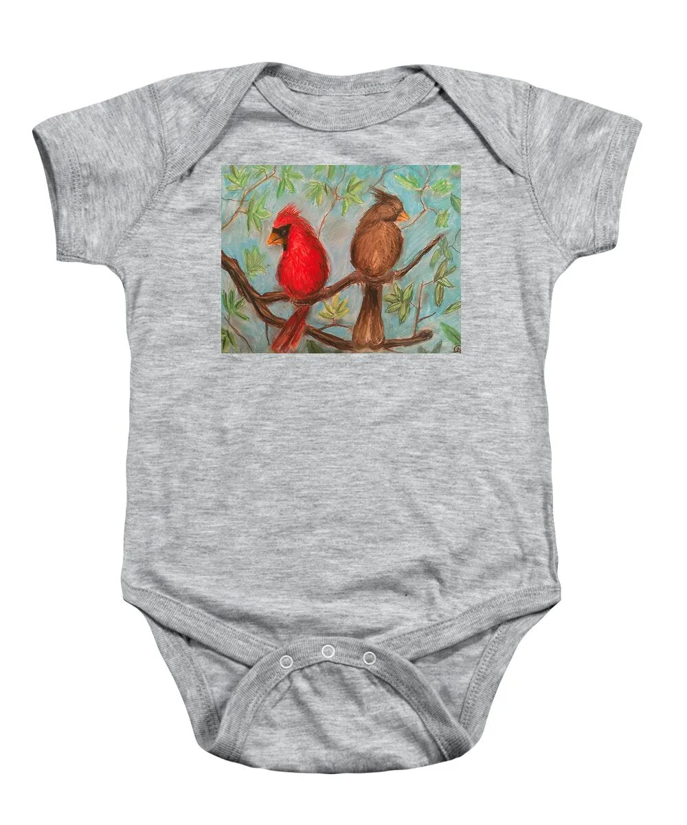 Cardinal Couple - Baby Onesie