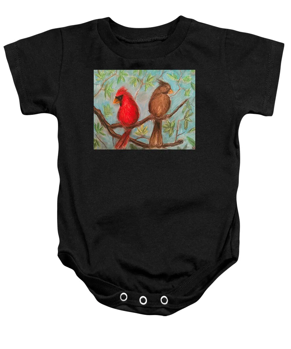 Cardinal Couple - Baby Onesie