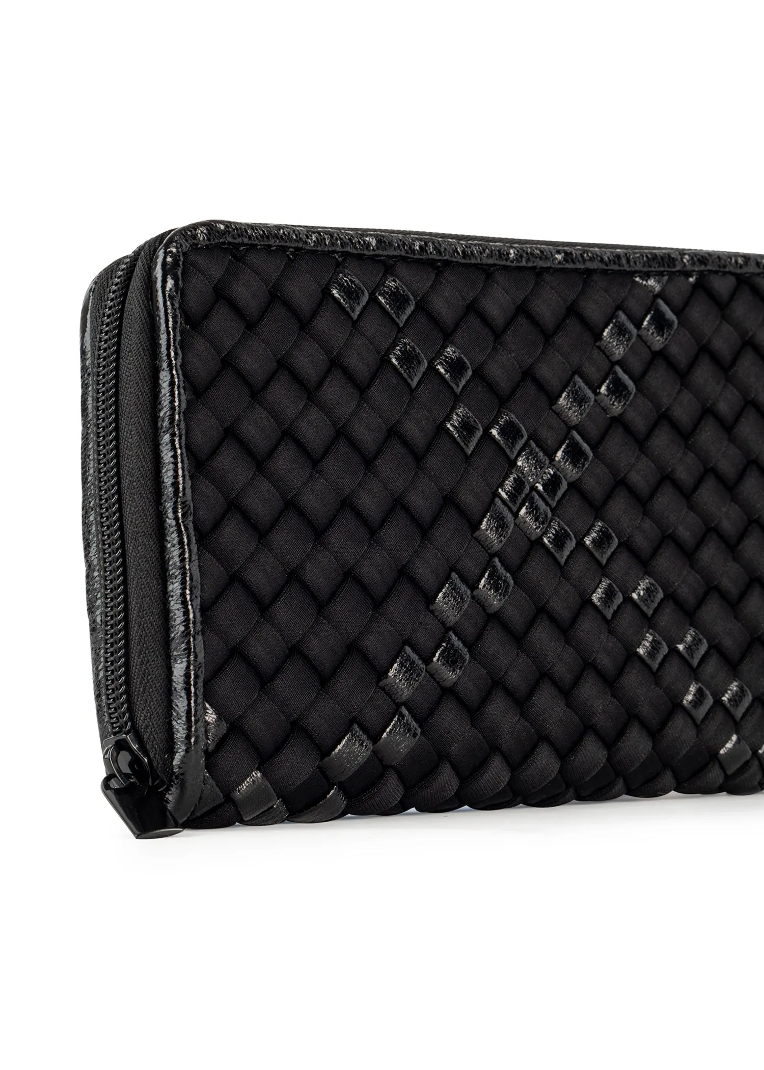 Cash Woven Noir Wallet