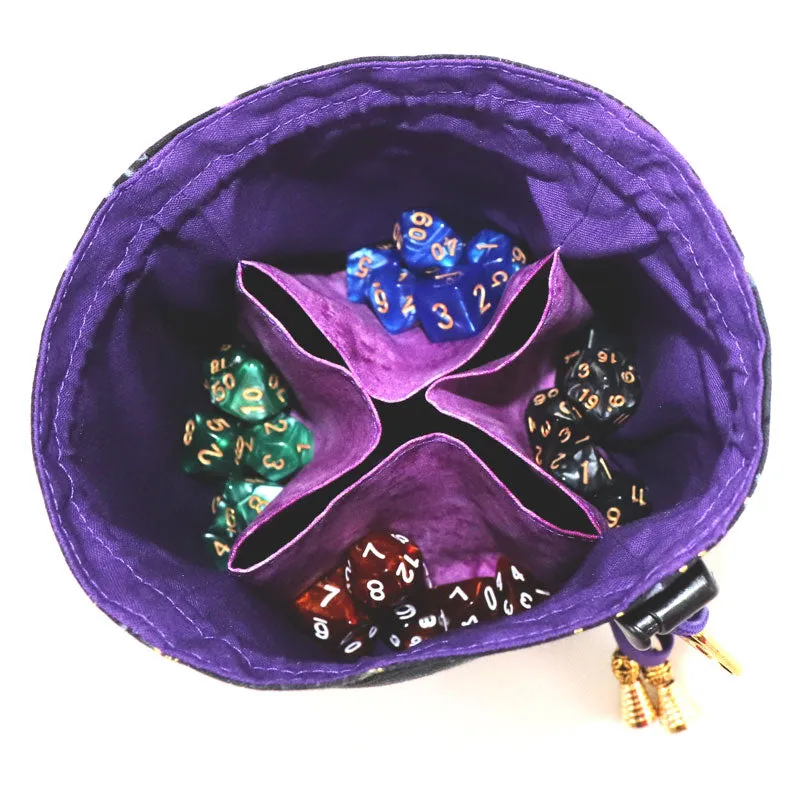 Celestial Swirl Dice Bags