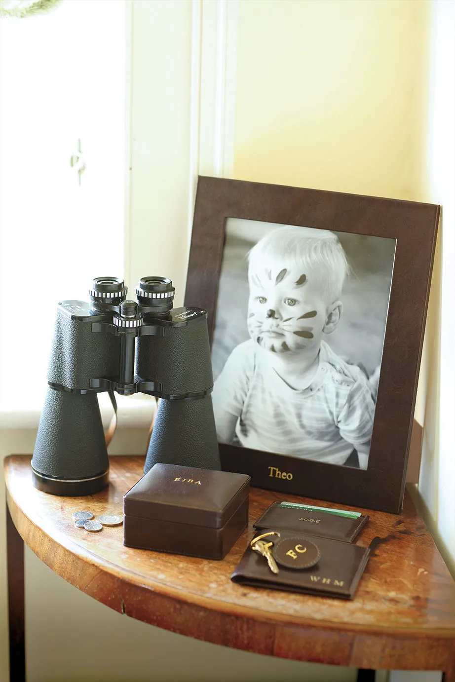 Chelsea Leather Cufflink Box