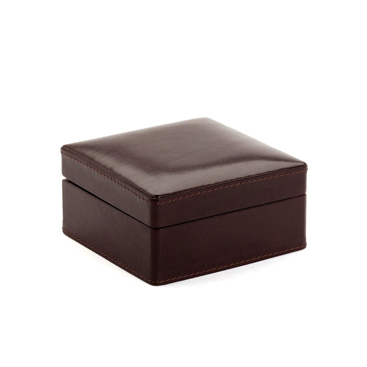 Chelsea Leather Cufflink Box