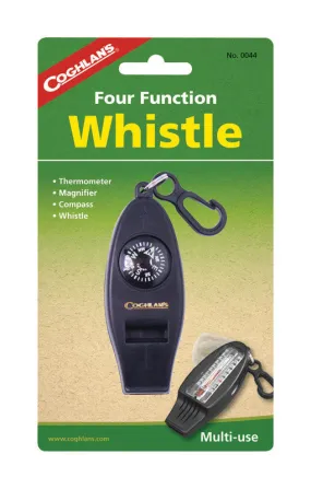 Coghlan's Black Whistle 6.875 in. H X 4.00 in. W X 0.75 in. L 1 pk