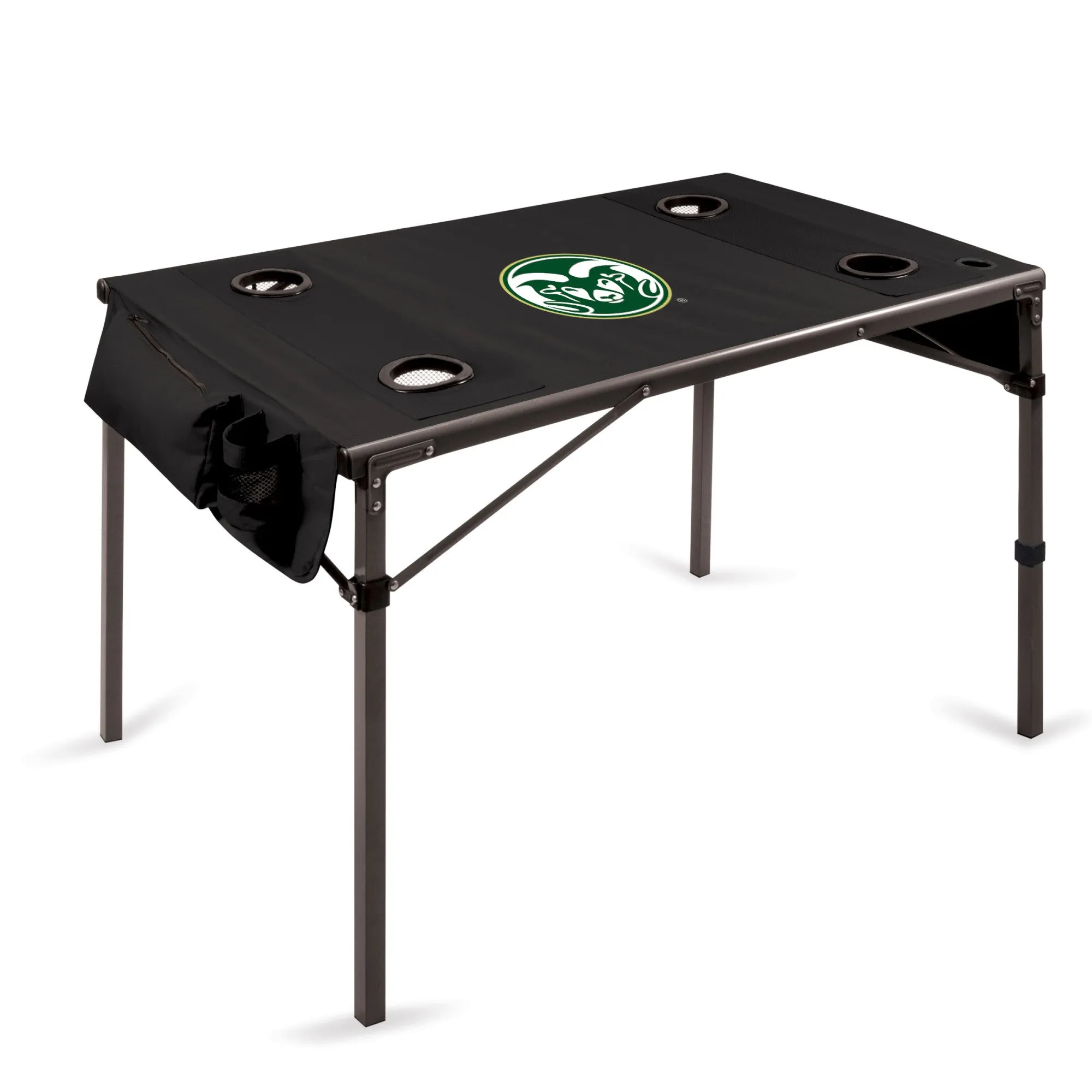 Colorado State Rams - Travel Table Portable Folding Table