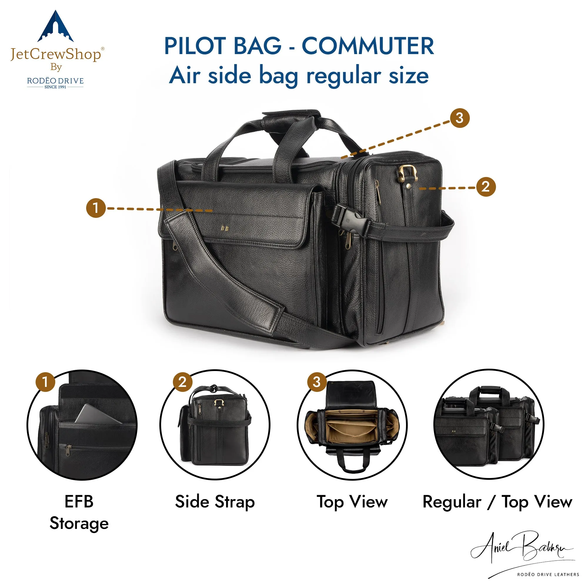 COMMUTER AIRSIDE PILOT BAG