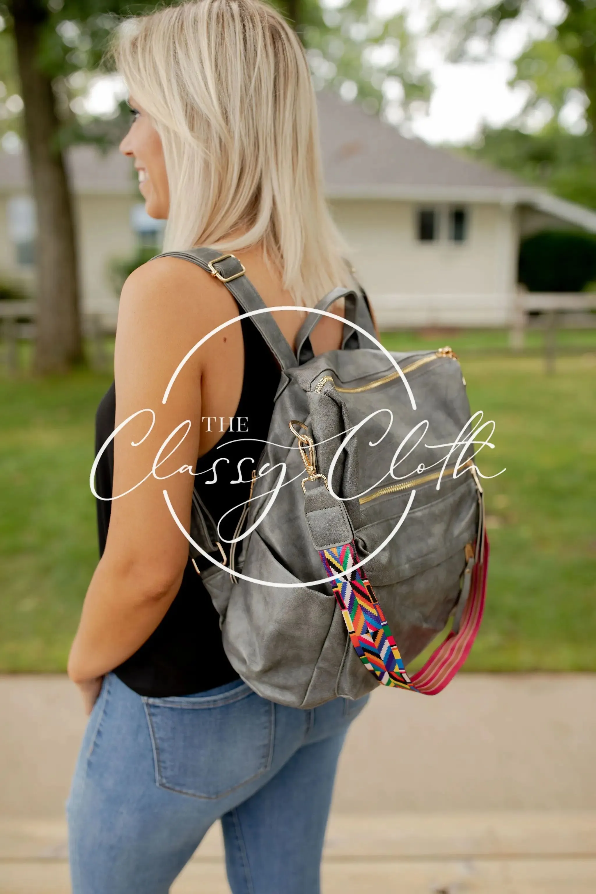 Convertible Backpack with Guitar Strap-Various Colors