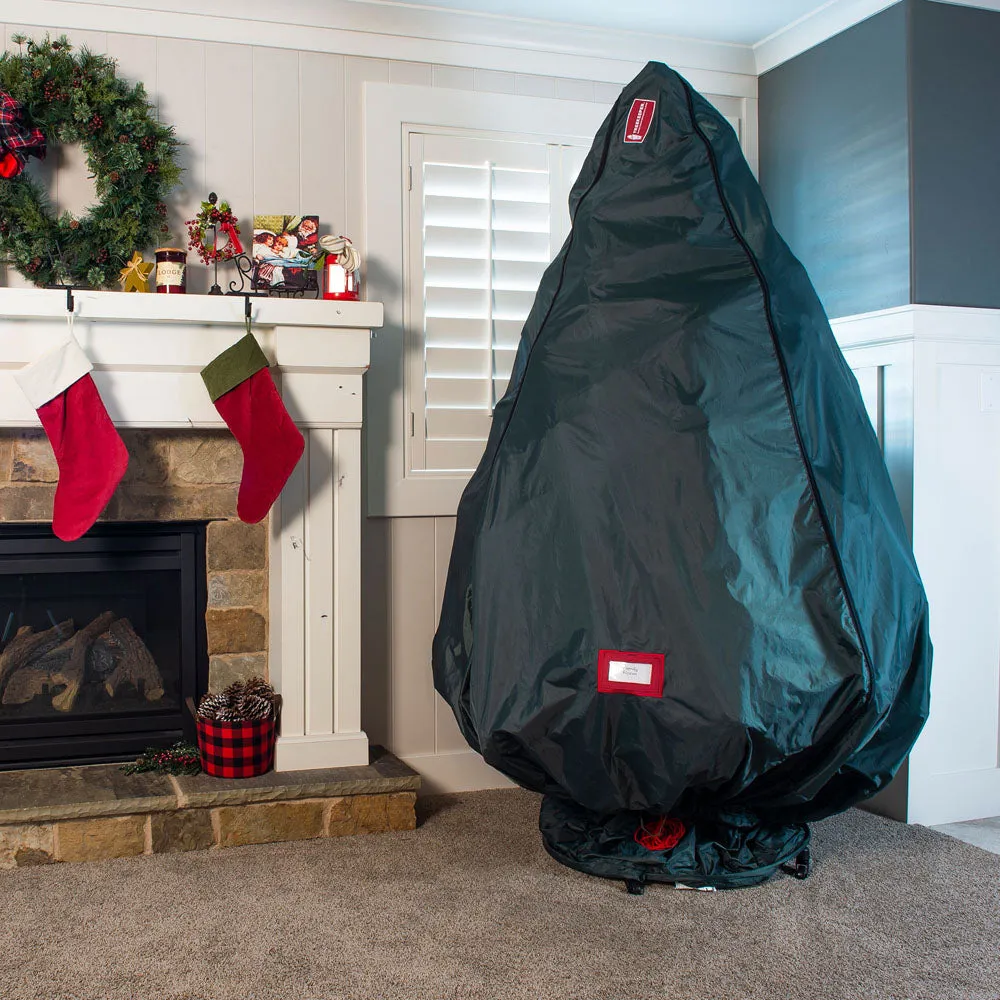 Decorated Upright Tree Storage