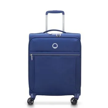 Delsey BROCHANT 2.0 55cm Carry On Softsided Luggage - Blue