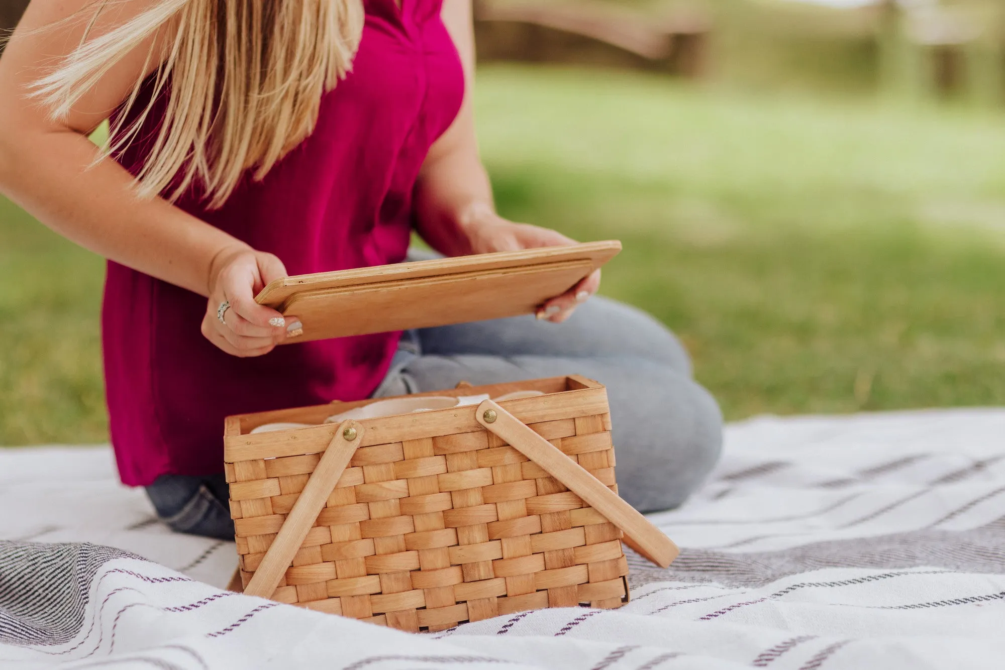 Detroit Tigers - Poppy Personal Picnic Basket