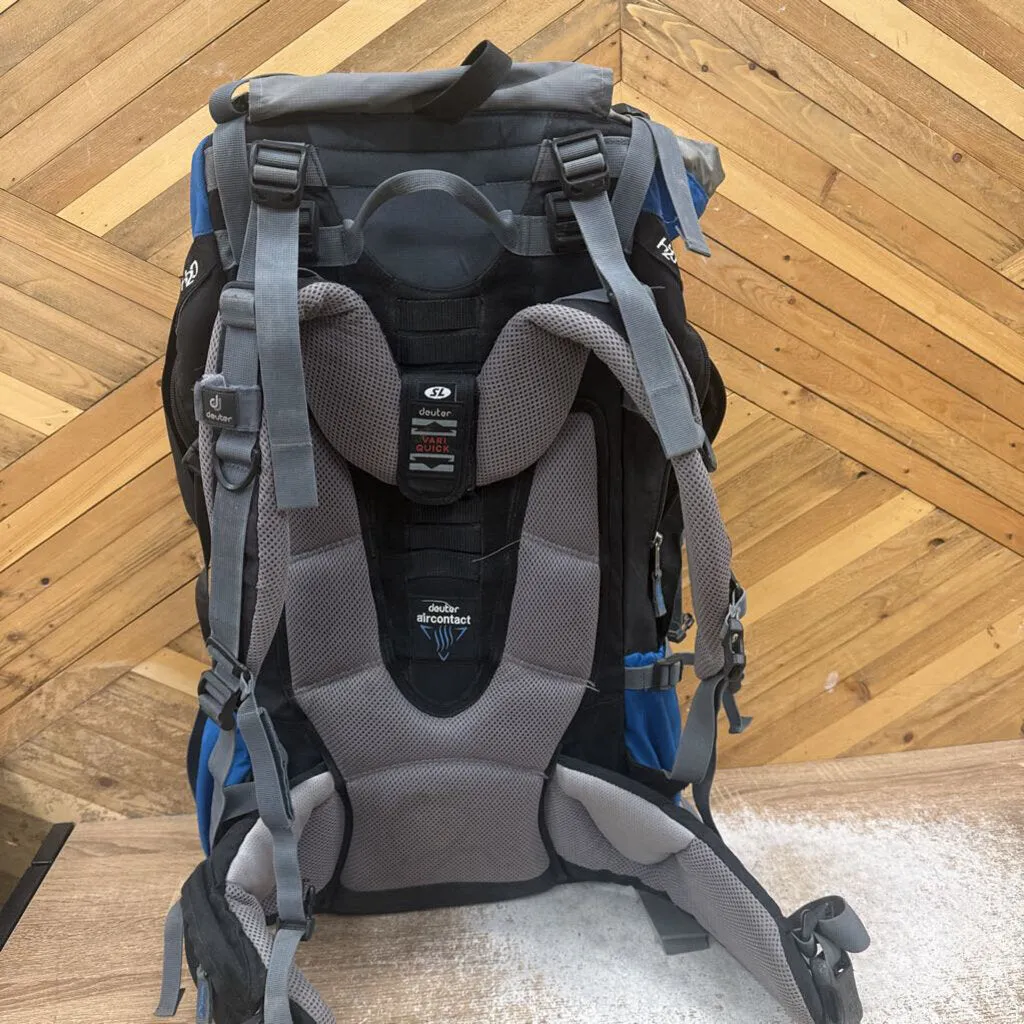 Deuter - Aircomfort SL 60 10 Hiking Backpack - MSRP $370: Blue/Black--