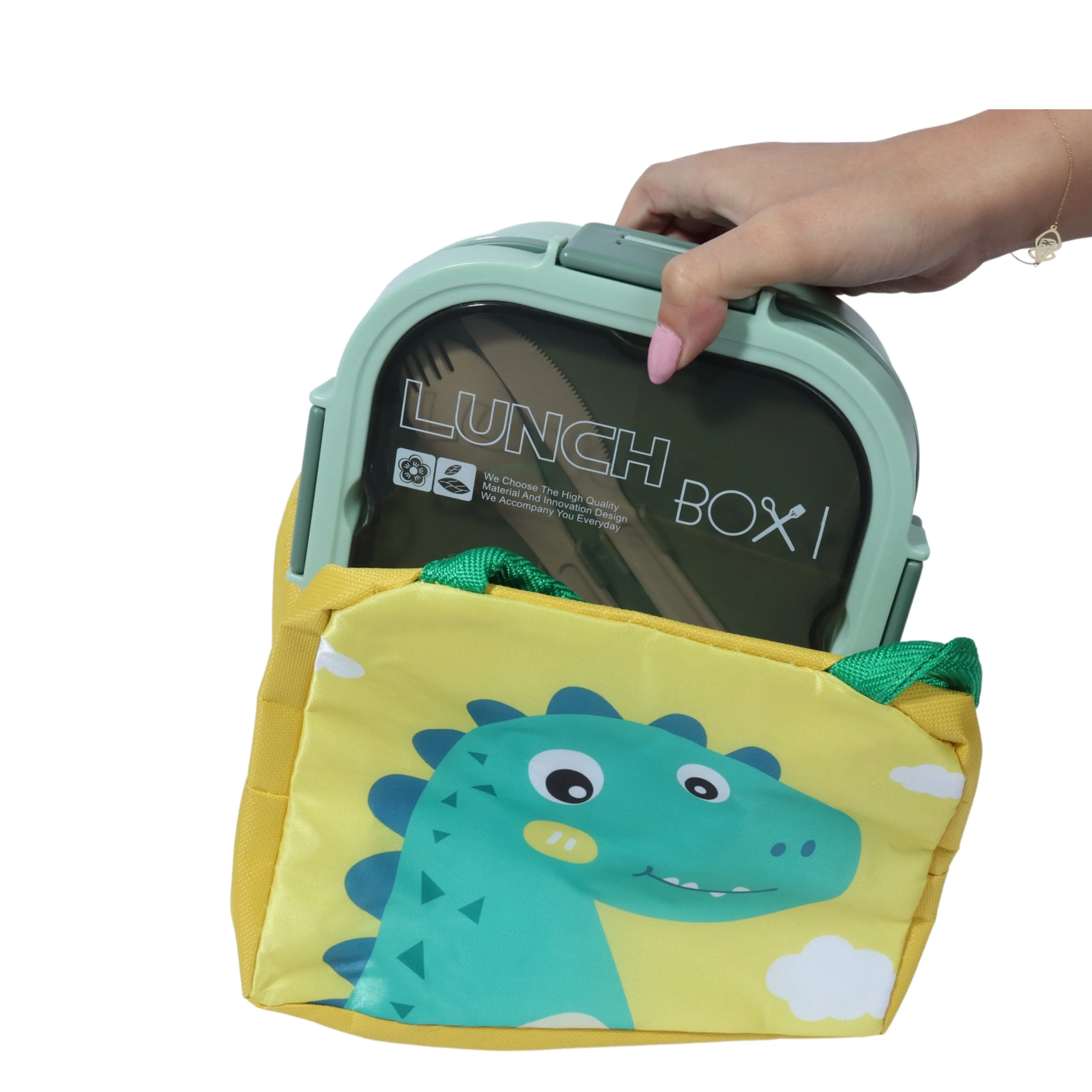 Dinosaur insulated lunch bag