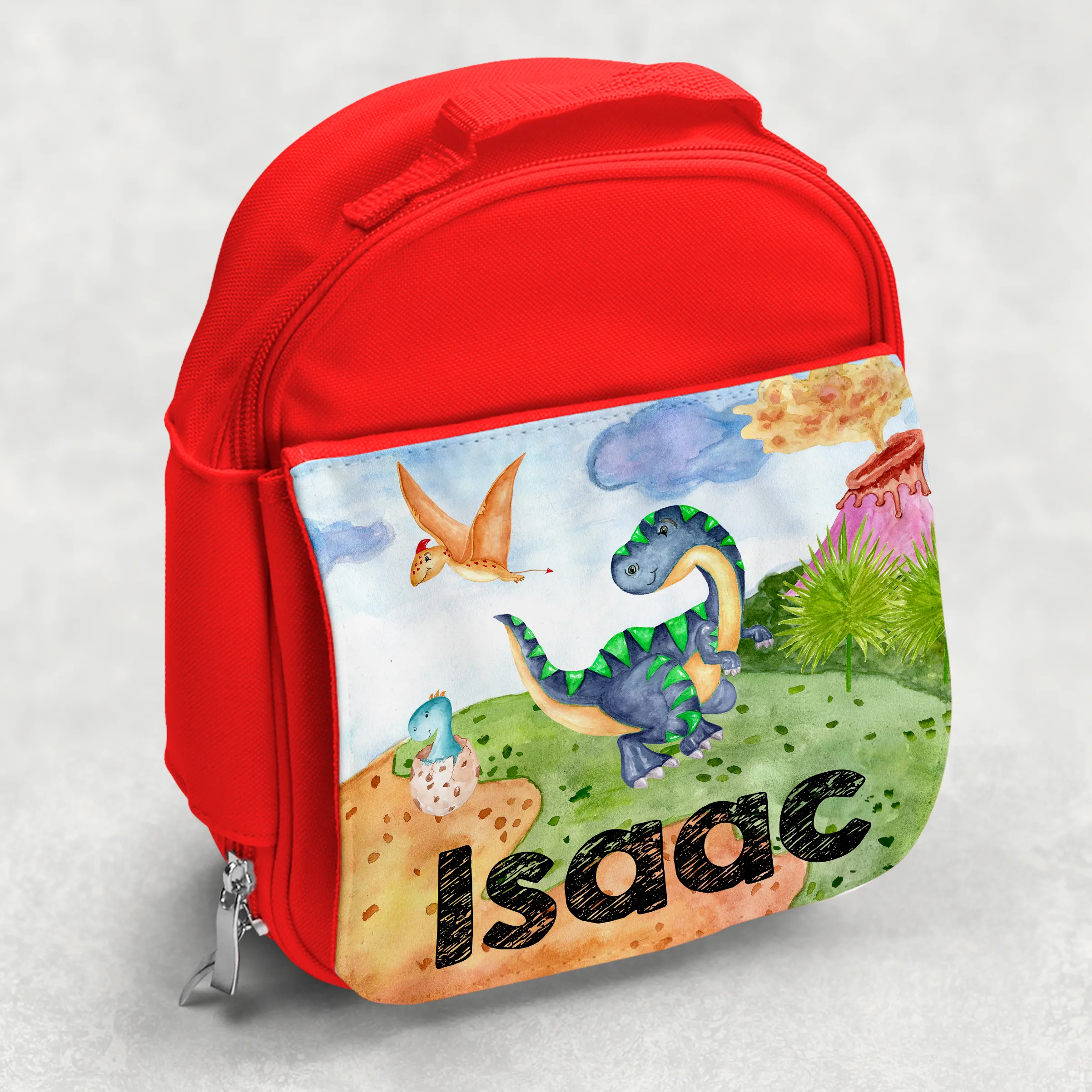 Dinosaur Personalised Kids Insulated Lunch Bag