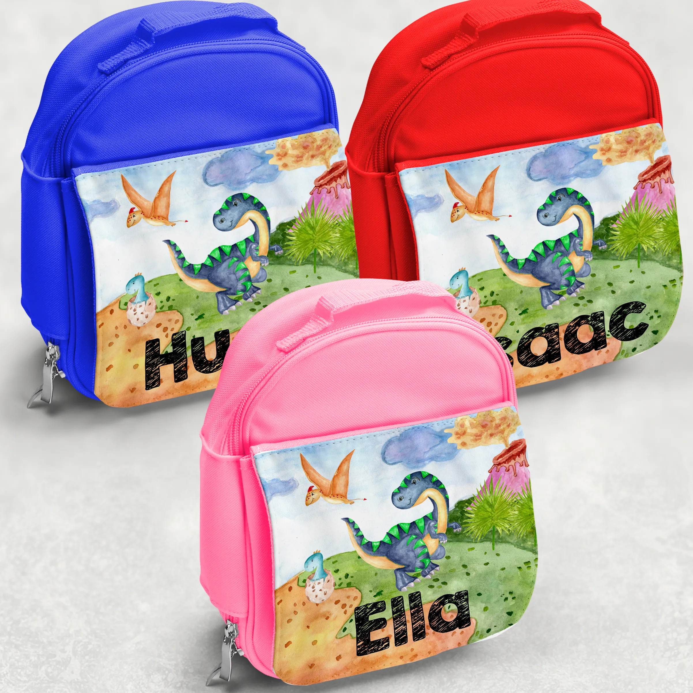 Dinosaur Personalised Kids Insulated Lunch Bag