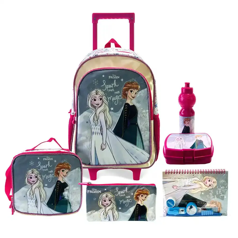 Disney Frozen Spark Your Own Magic 16" 6-in-1 Trolley Box Set