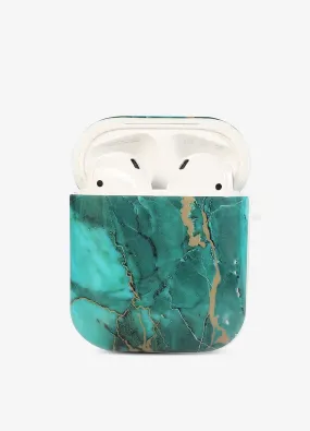 Emerald Marble AirPod Case