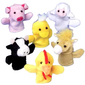 Farm Animal Finger Puppets