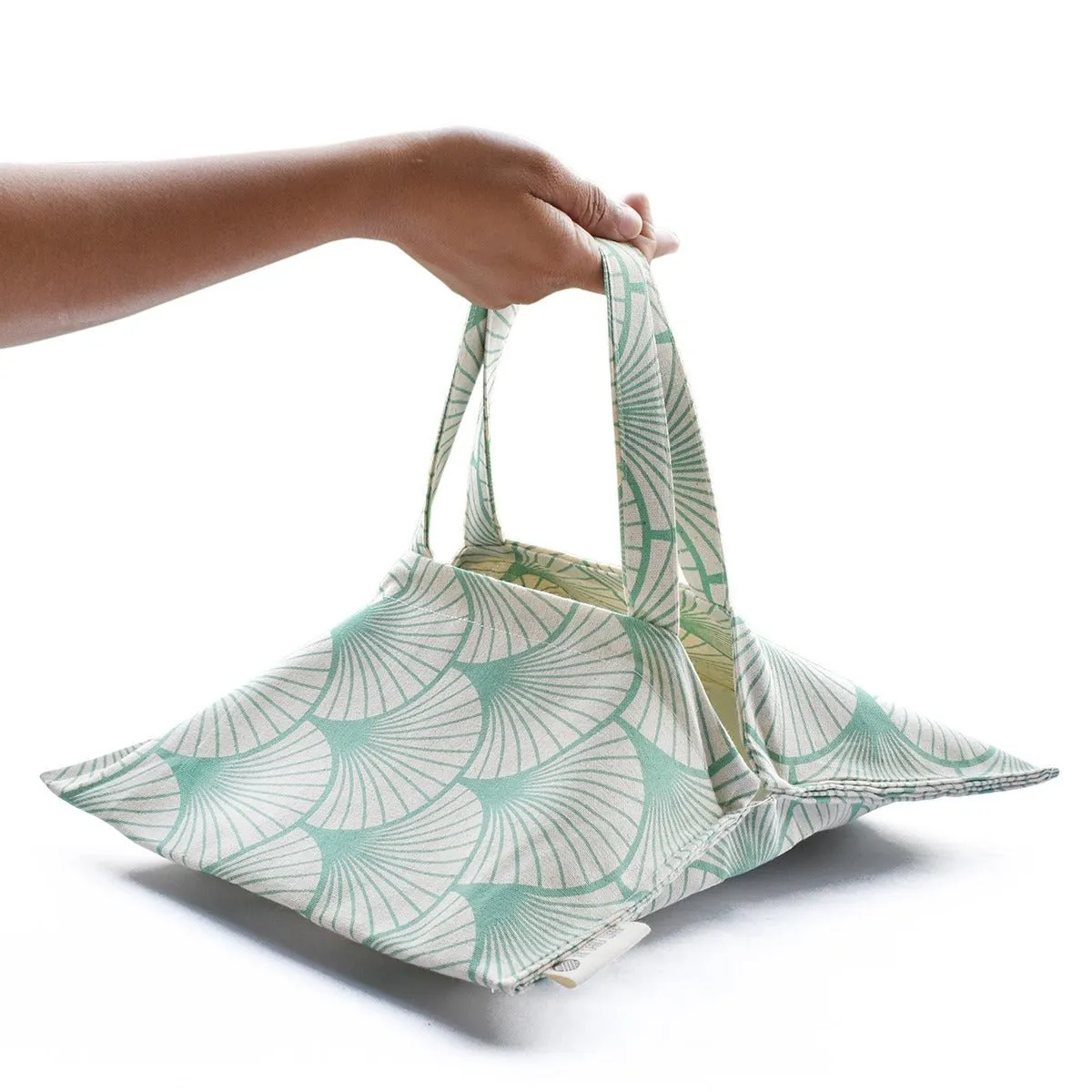 Feather Green Pot Luck Bag